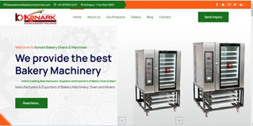 konark bakery machines